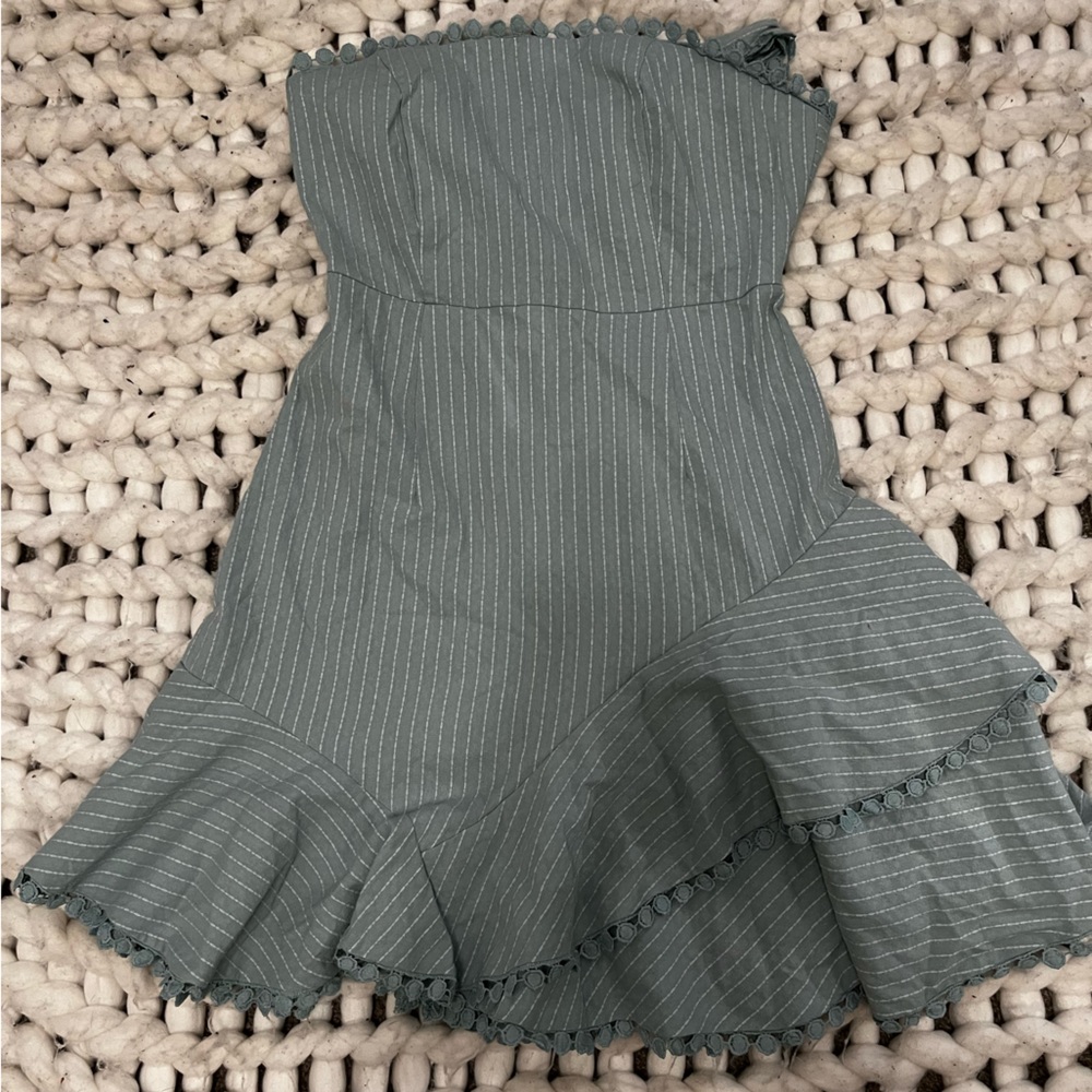 Strapless dress tie back simplee brand